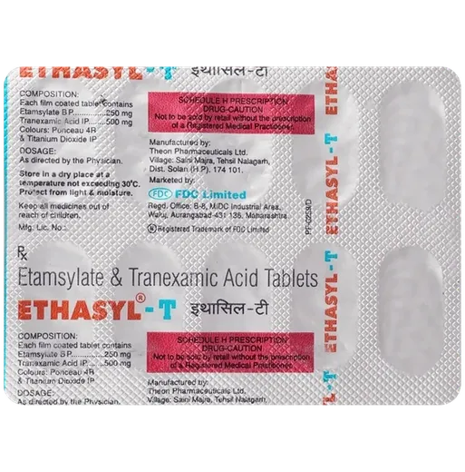 ethasyl t tablet 10's